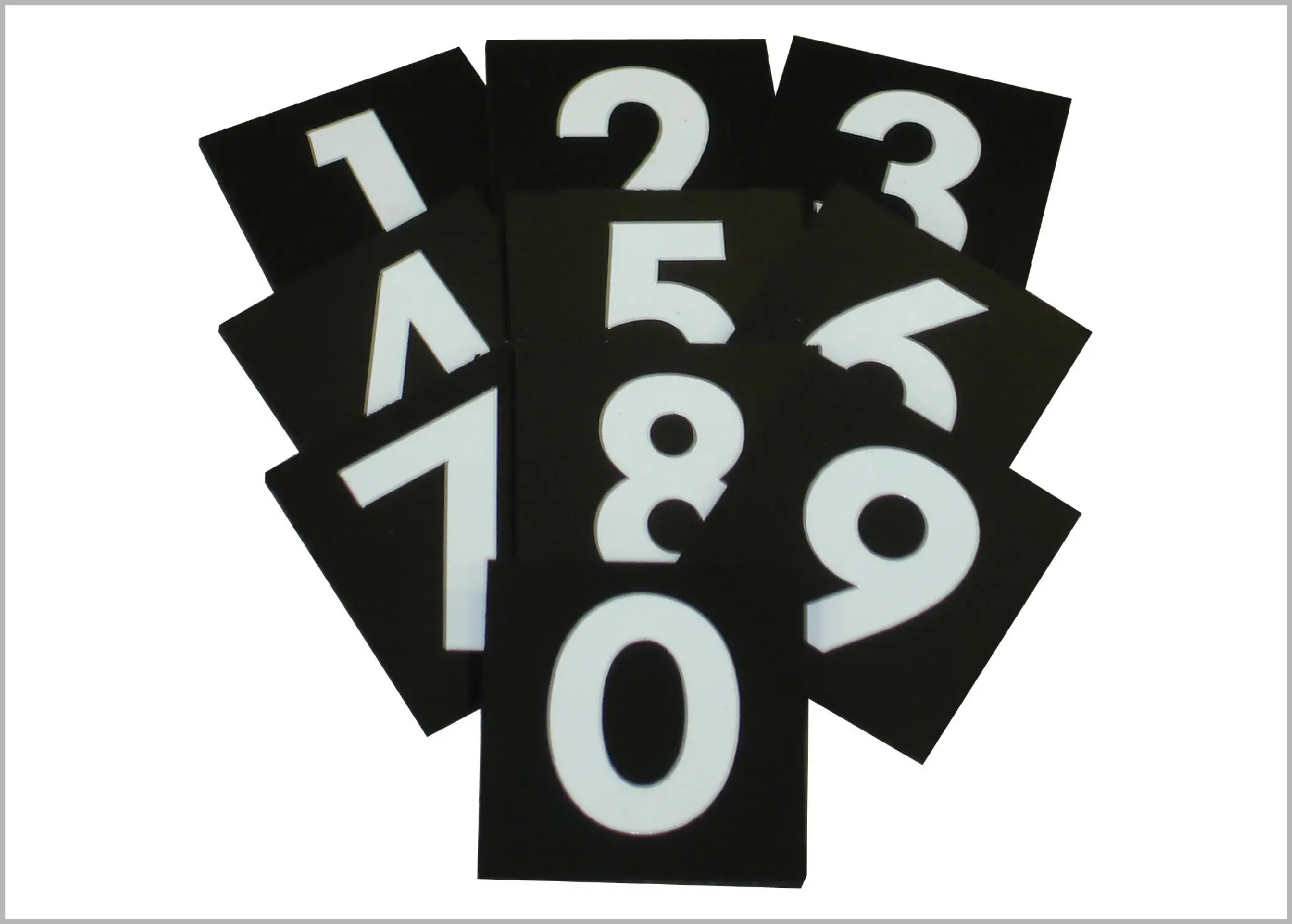 Interchangeable Number Plates