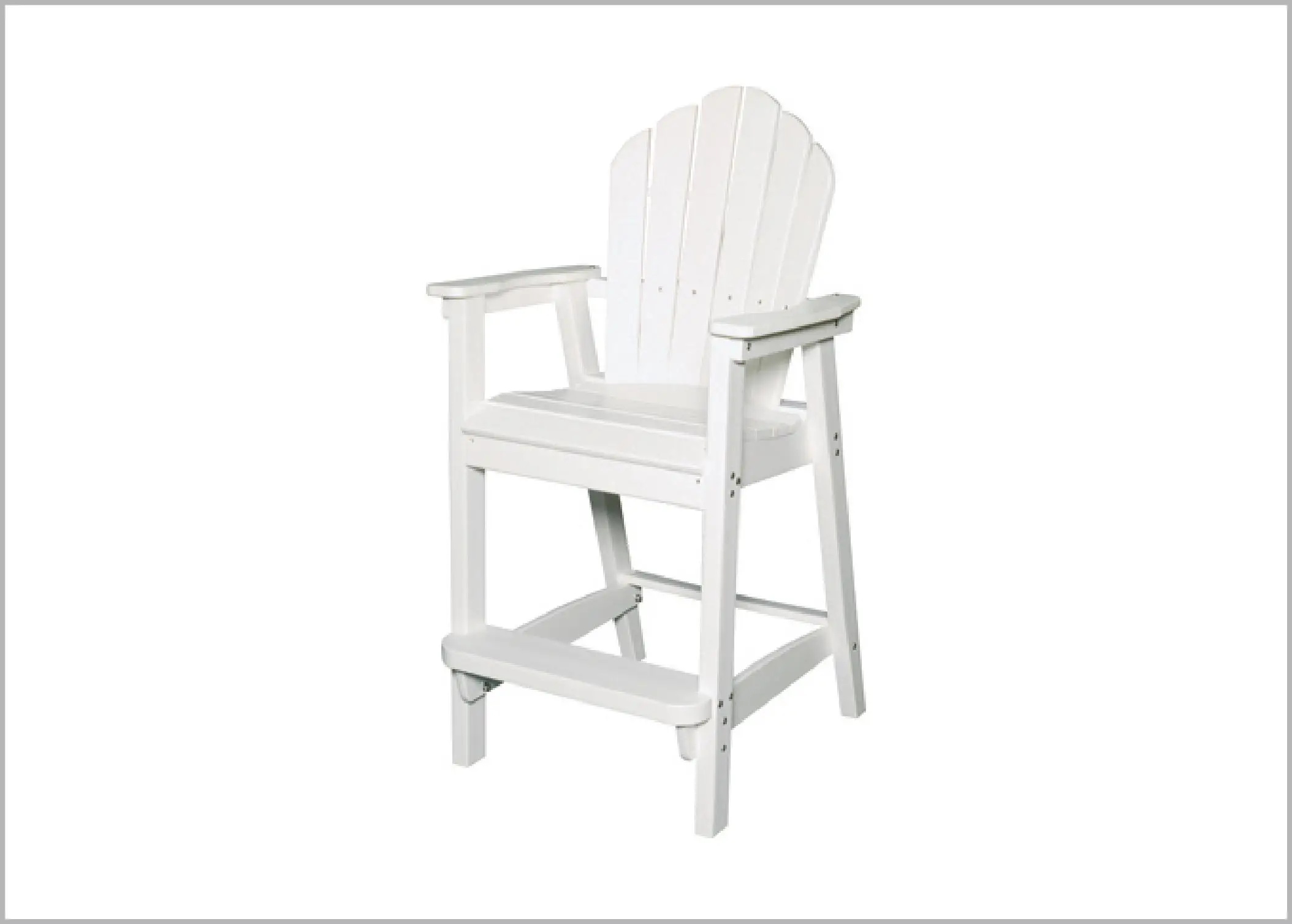 Classic Adirondack Bar Chair