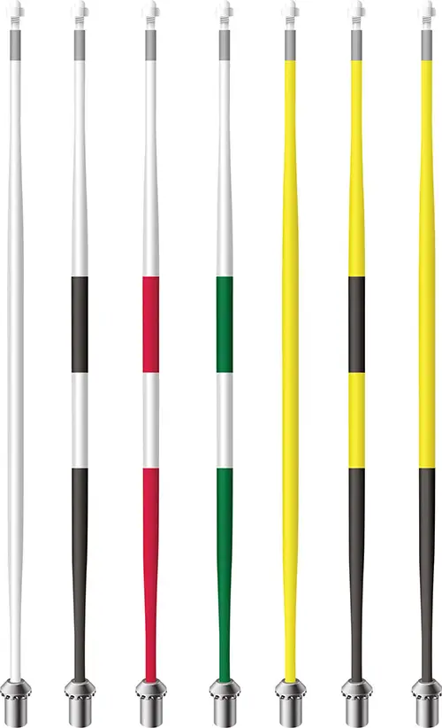 Fiberglass Tournament Flagsticks