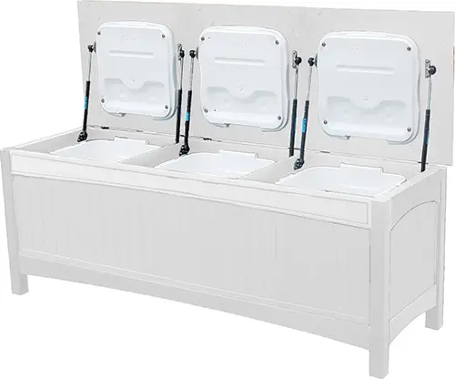 Triple 60 Quart Ice Chest