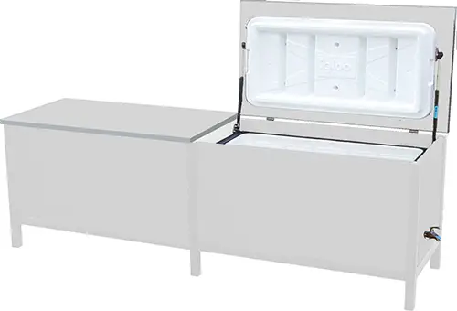 Double 100 Quart Ice Chest