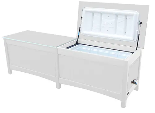 Double 100 Quart Ice Chest