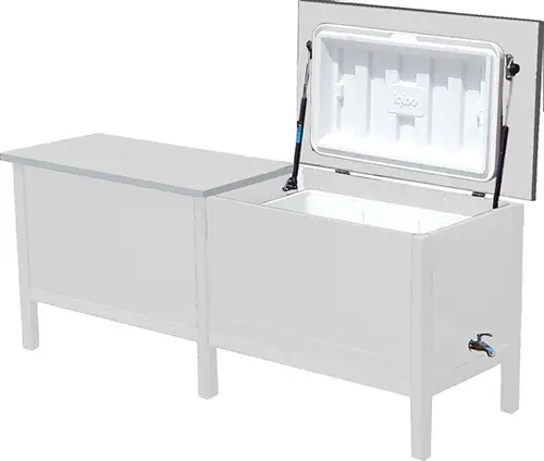 Double 52 Quart Ice Chest