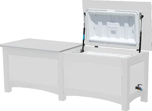 Double 52 Quart Ice Chest