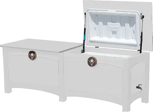 Double 52 Quart Ice Chest