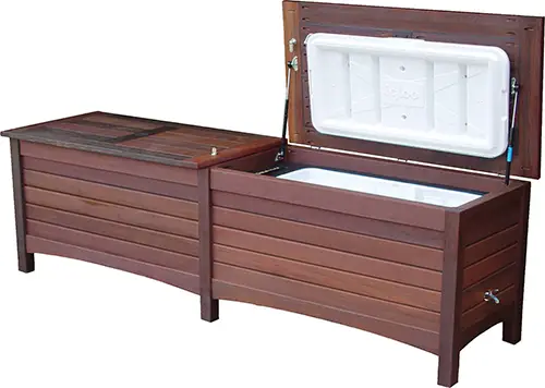 Double 100 Quart Ice Chest