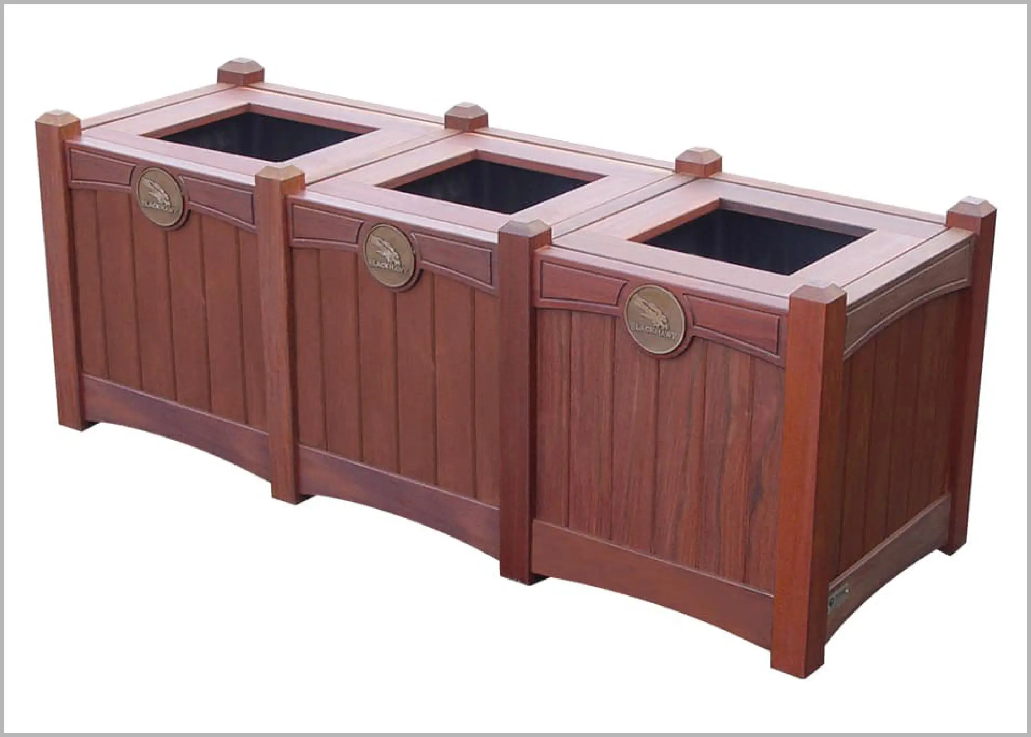 luxury Triple Planter Box