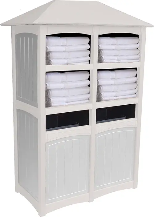 Double Towel Station