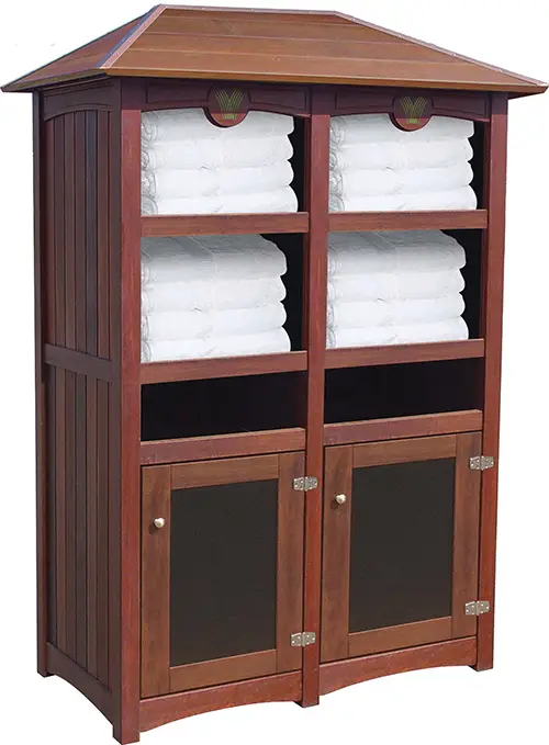 Double Towel Station