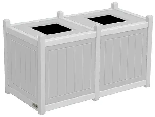 Double 15 Gallon Waste Enclosure