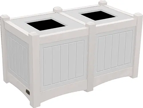 Double 15 Gallon Waste Enclosure