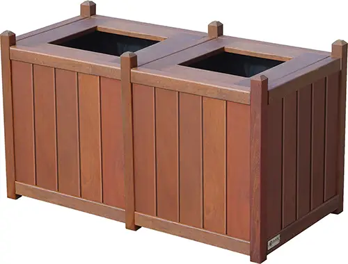 Double 15 Gallon Waste Enclosure