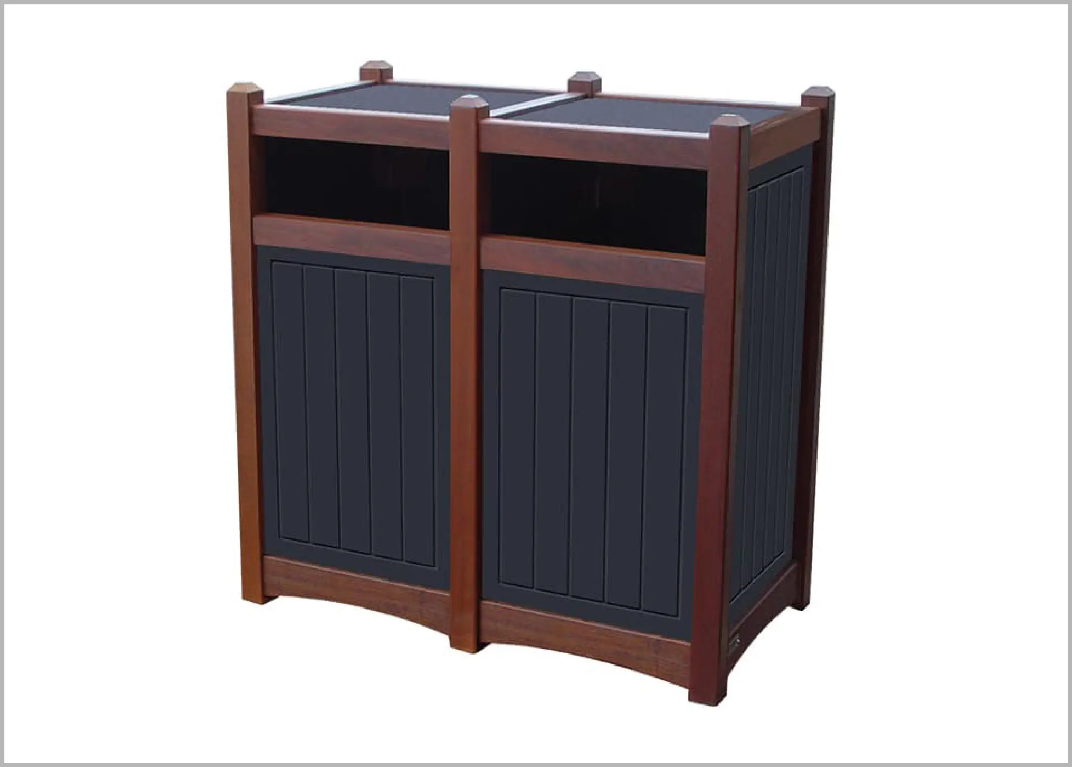 hampton Double 26 Gallon Waste Enclosure