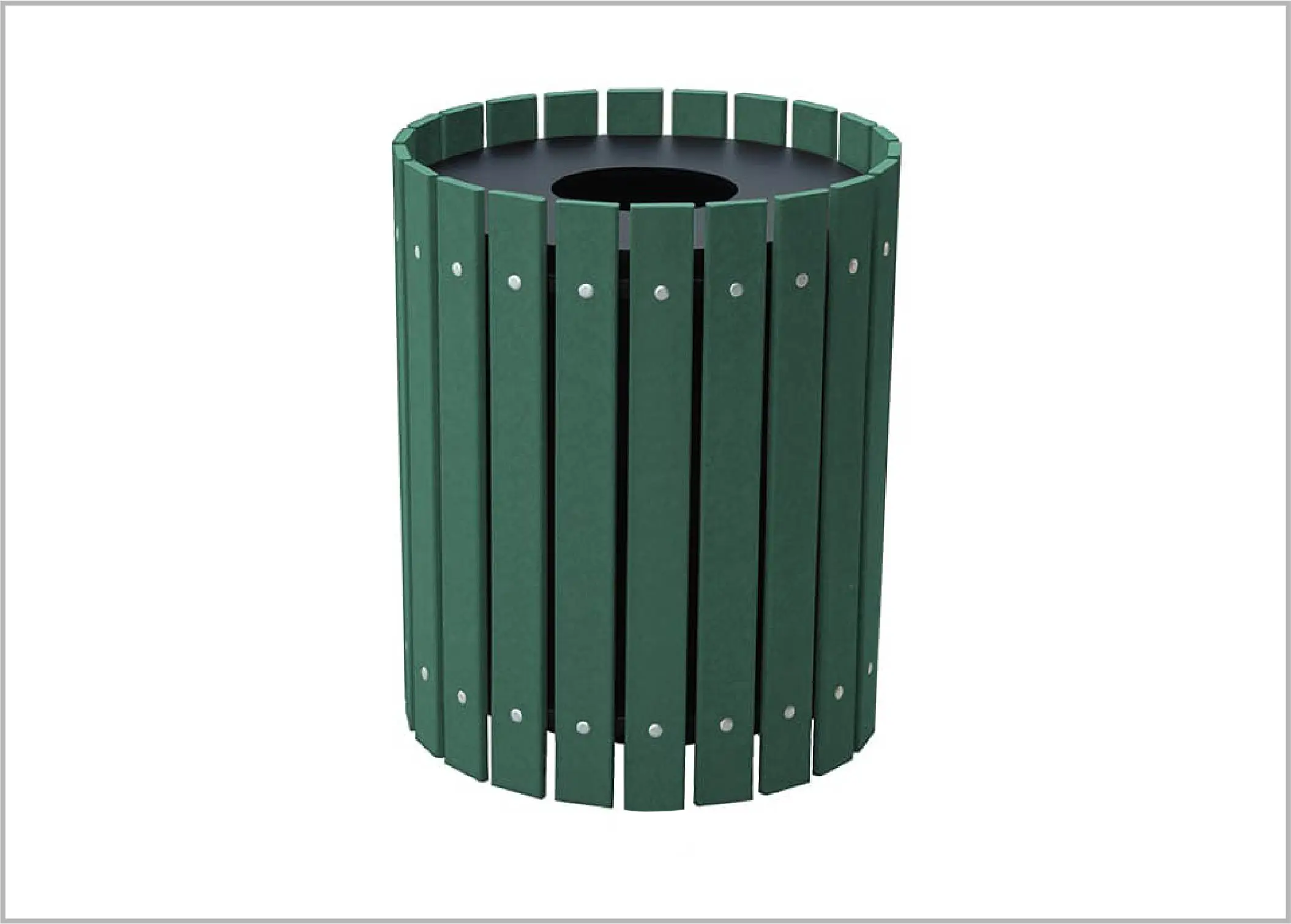 Original 20 Gallon Round Waste Enclosure