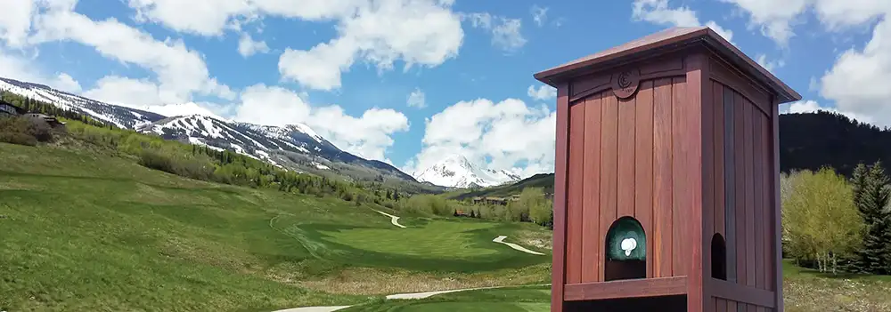 Landmark Golf Course Products water cooler enclosure