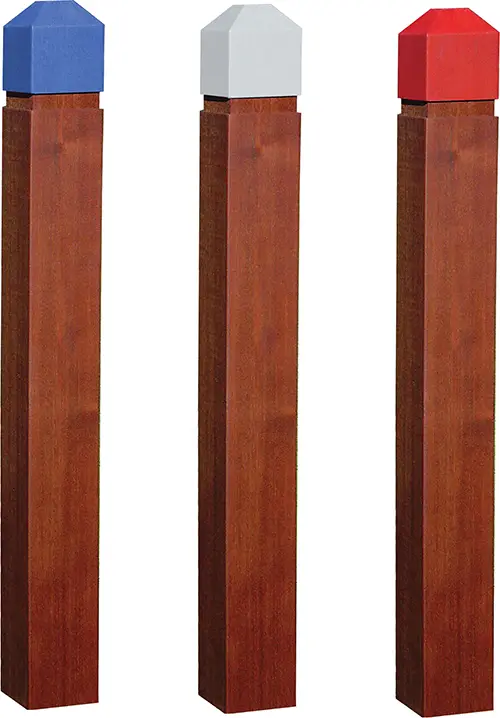 Rinowood™ Color Top Fairway Yardage Posts