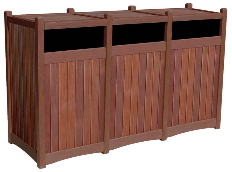 rinowood trash waste enclosure