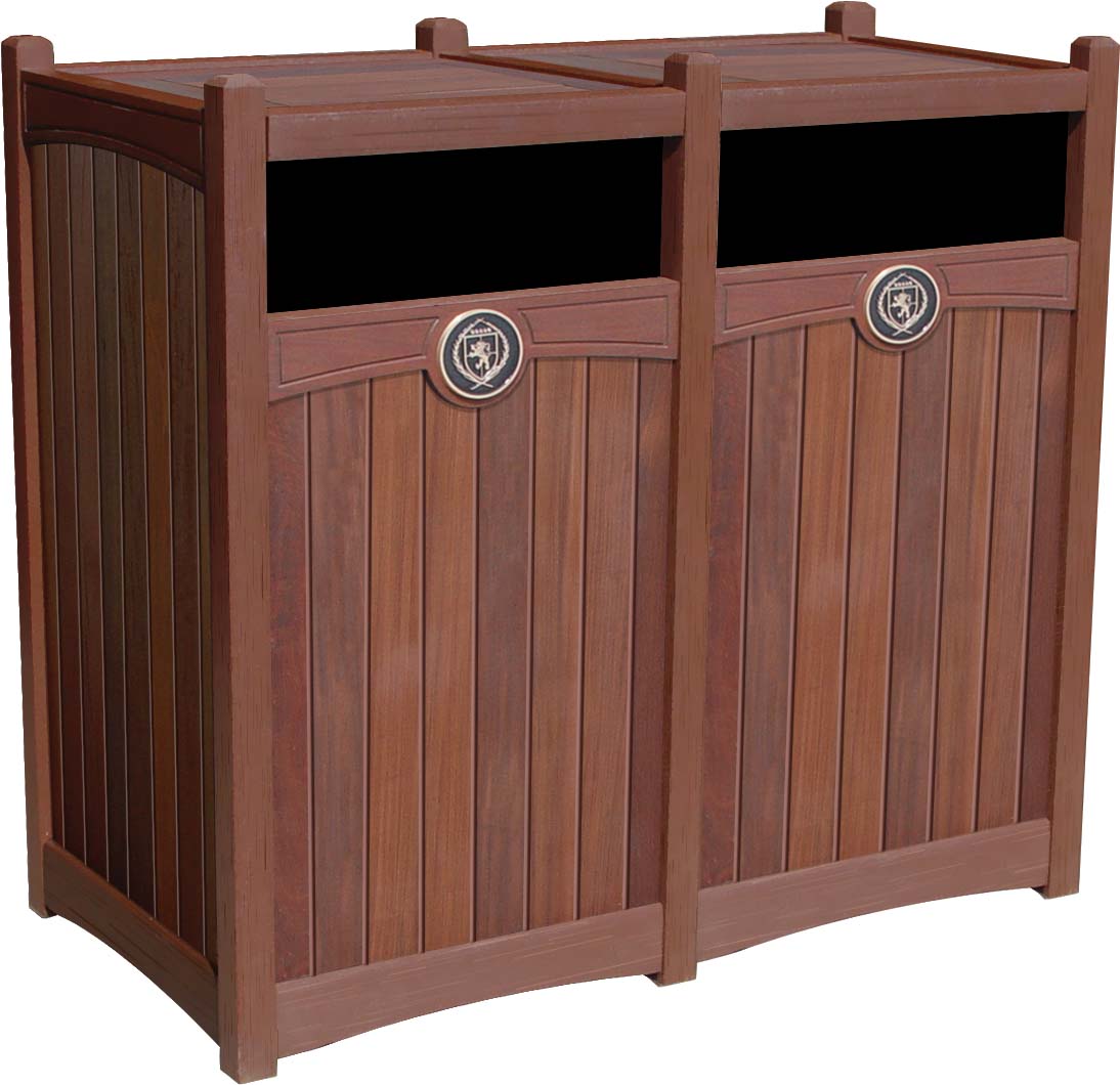 rinowood trash waste enclosure