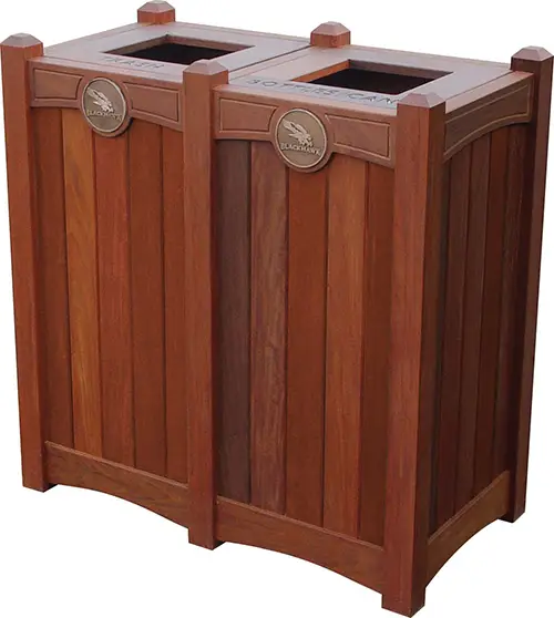 18 Gallon Double Waste Enclosure